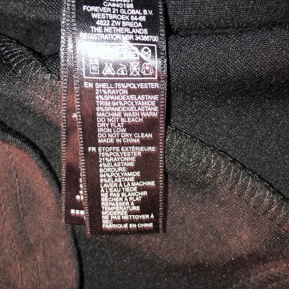 Forever 21 Black Dress M - Picture 6 of 6